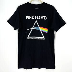 Pink Floyd Dark Side Of The Moon Cotton T-Shirt Black Size Medium NWOT